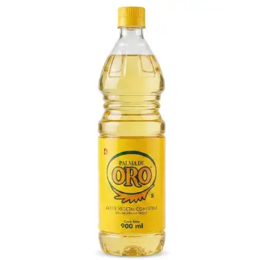 Aceite Vegetal Palma de Oro Botella 900ml / 15