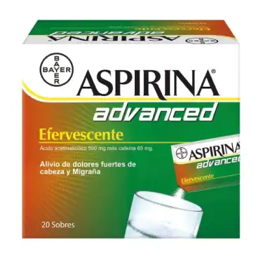 Aspirina Advanced Efervescente /20