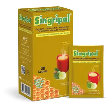 Singripal Limón con Miel 14,5g/30