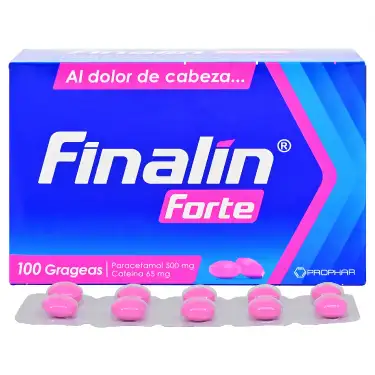 Blister 100 Und Pastilla Finalin Forte