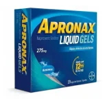 Apronax Liquid Gels 275mg/20