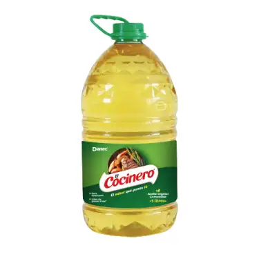 Aceite Vegetal El Cocinero Botella 5 Lt / 4