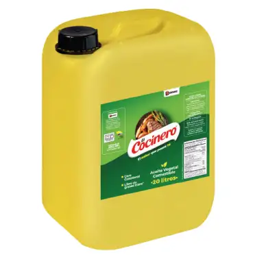 Aceite Vegetal El Cocinero Caneca 20 Lt