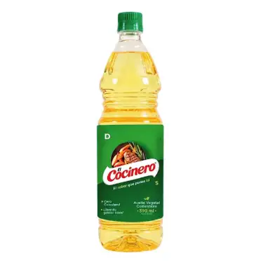 Aceite Vegetal El Cocinero Botella 390ml / 24