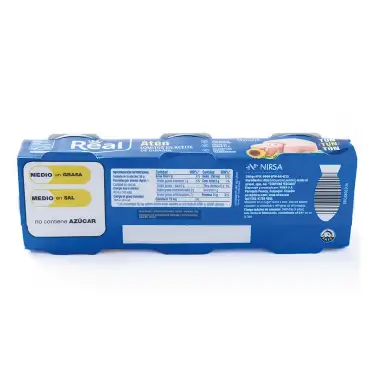 Atún Lomito en Aceite Real Pack 3 und 80g /20