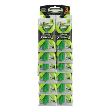 Afeitadora Shick Triple Hoja/12
