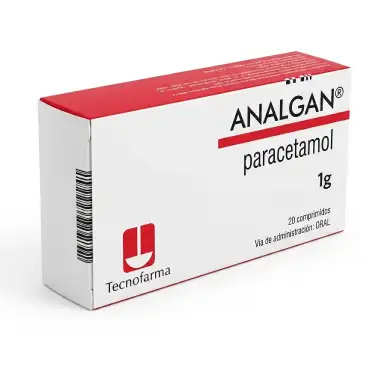 Analgan Paracetamol 1g/20