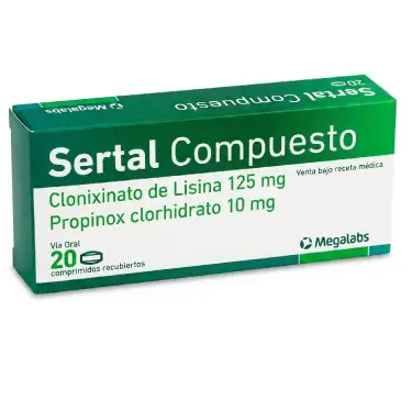 Sertal Compuesto /20