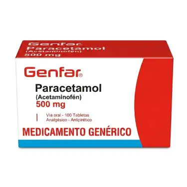 Paracetamol 500mg/100