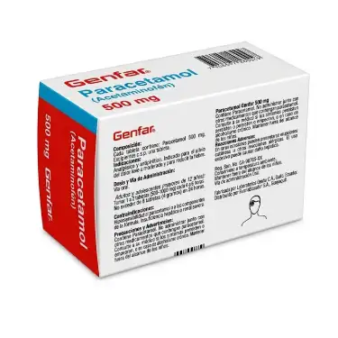 Paracetamol 500mg/100