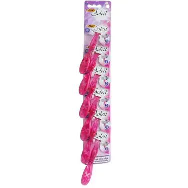 Pack Pague 5 Lleve 6 Afeitadora Soleil Bic /12