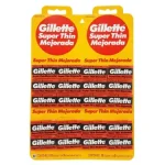 Pack x20 Gillette Super Thin Mejorada