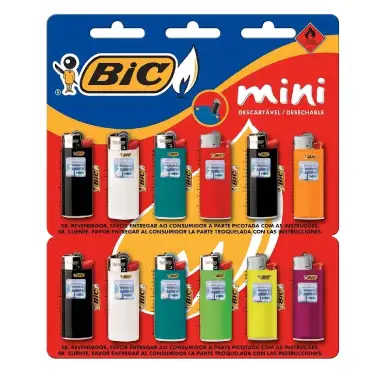 Bic Encendedor J5 Mini D12 /12