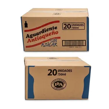 Agua Ardiente Antioqueño Dorado 750ml
