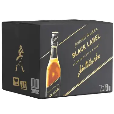 Whisky Johnnie Walker Black Label 750ml /12