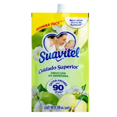 Suavizante Suavitel Frescura De Manzana 360ml /24