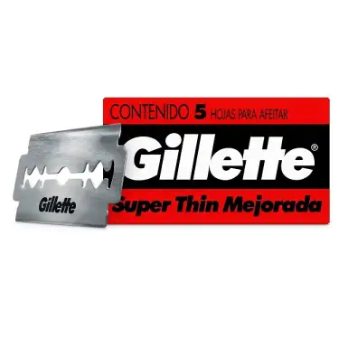 Pack x20 Gillette Super Thin Mejorada